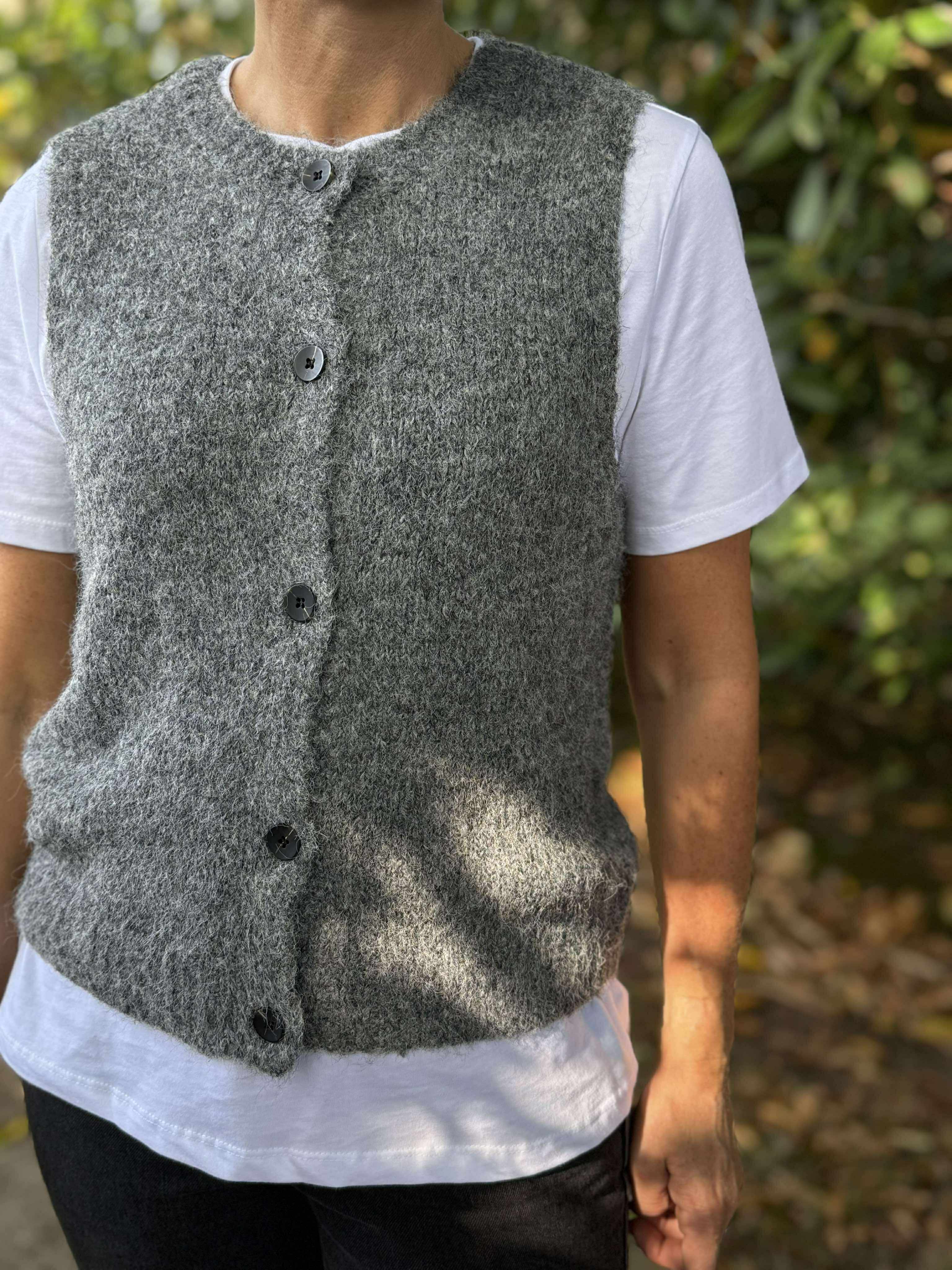 VMNOVAH Pullover - Dark Grey Melange